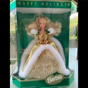 NWT-Vintage 1994 Happy Holiday Barbie